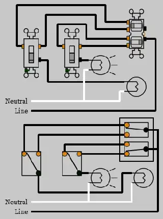 3-way Duplex Switch Wiring Diagram