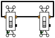 3-way Switch Traveler Wiring Diagram 1