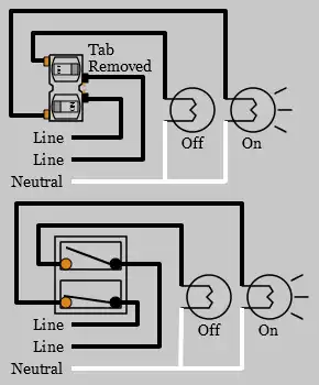 Duplex Switch Wiring Diagram 2