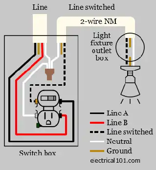 Switch Outlet Combo Wiring 3