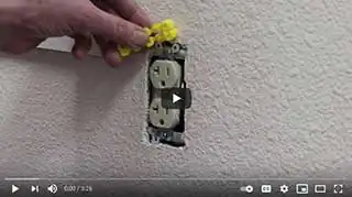 How to Repair Loose and Sunken Electrical Outlets Video