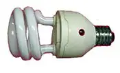 CFL with Built-in Photocell