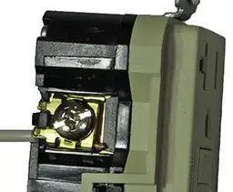 Receptacle Wiring Slide-in terminals